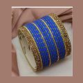 Jewellery for girls Stylish Matt Doted Bangles Kara Set | For Girls and Ladies| Casual and Formal | all sizes in all colors available. 