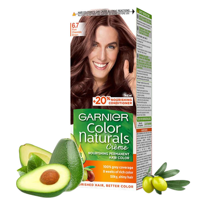 Garnier Color Naturals - 6.7 Sparkle Pure Chocolate Brown Hair Color