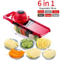 Vegetable  Potato Onion and Salad Cutter-Design Salad Maker 6 in 1 Vegetable Cutter Kitchen Utensil. 