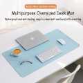 Large Size Office Desk Mat PU Leather Waterproof Mouse Pad Desktop Keyboard Desk Pad Gaming Mousepad PC Accessories. 