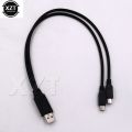 USB 2.0 to Dual Micro USB Adapter Cable Data Transfer Charging Cord Male to Male 2 Micro-USB Splitter For Android Phone Charger. 