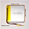 4000 MAH 3.7 volts Lithium Polymer Battery - Power Bank, Some Drone, Cameras, Tabs, DIY,  Keyboard. 