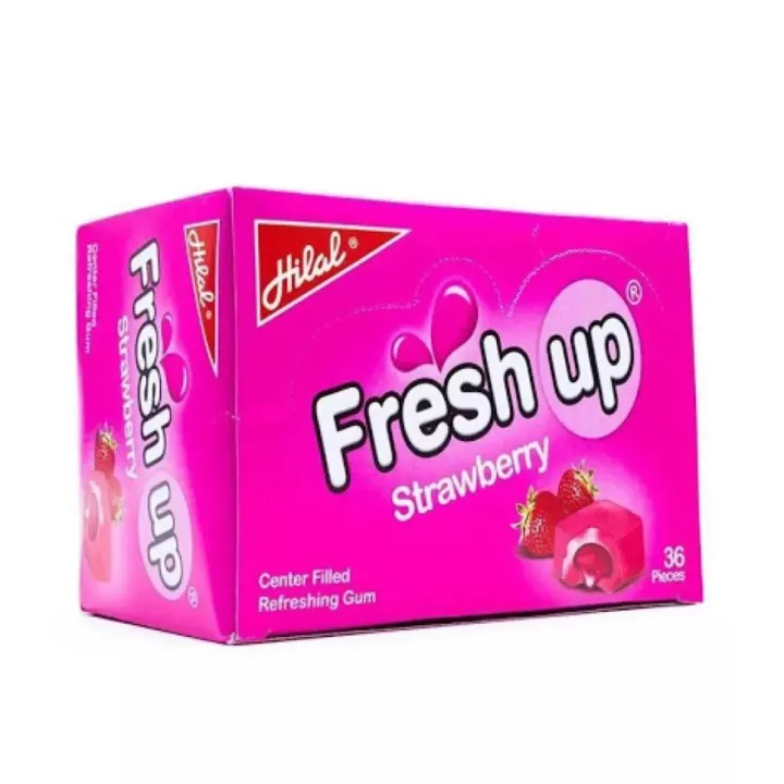 Freshup Freshup Chewing Gum - 36 Pcs,FRESHUP STRAWBERRY,FRESHUP RED,FRESHUP GUM ...