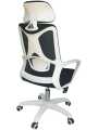 Executive Office Chair Mesh back & Headrest Office chair Director Office Chair Back Height Adjust Desk chair Office with Back lumber support. 