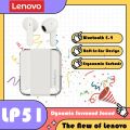 Original Lenovo LP51 Tws Wireless Bluetooth V5.4 Earphones Haft-In-Ear Ergonomic Earbuds Long Standby Headphones. 