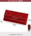 New Women  Wallet Trifold Long Clutch Purse PU Leather Hand Bag Large Capacity Card Holder Zipper Coin Purse Fashion Money Bag for Girls Ladies. 