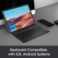 Fintie 10-Inch Ultrathin (4mm) Wireless Bluetooth Keyboard for iPad Samsung Tablet, iPhone Smartphone, iOS, Android Tablets Phone. 