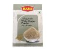Baba White Pepper Powder 25g/Sufaid Mirch Powder. 