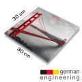 Beurer GS 215 San Francisco glass bathroom scale  (Stylish design with Magic LED display). 
