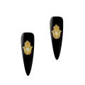 20PCS Beauty Egyptian Style Gold Nail Charms 3D Metal Nail Art Decoration Accessories Supplies Tool. 