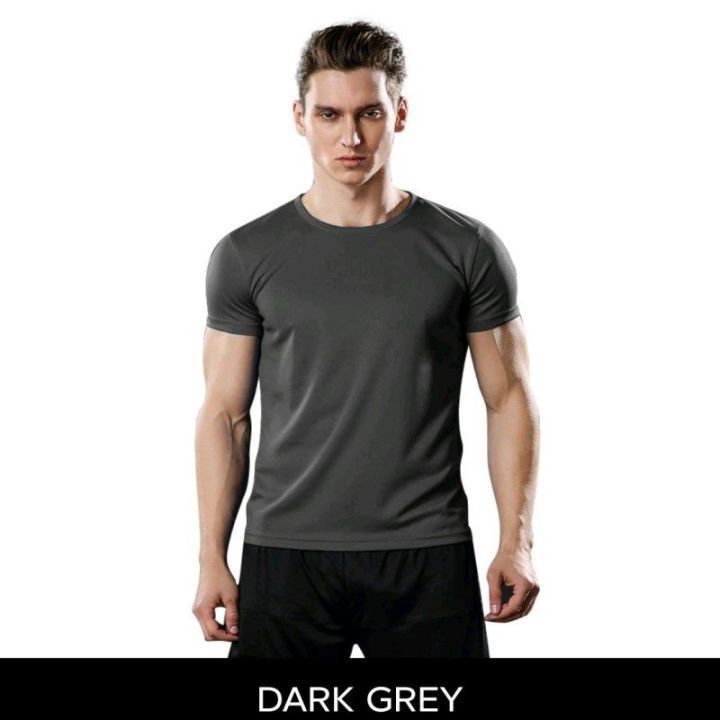 Dark grey dri fit shirt best sale