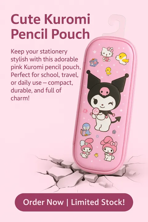 Kuromi%20Zipper%20Fiber%20Pencil%20Pouch%20(Geometry%20Case)%20-%20Image%203