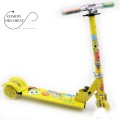 Foldable Kids Scooty – 3 Black Wheel Scooty for Kids | Scooty Bike for Girls & Boys with Flashing Wheels & Adjustable Height | Scooty for Girls & Kids. 