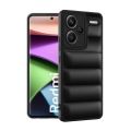 Xiaomi Redmi Note 13 Pro + Plus  Puffer Case With Camera Lens Protection Soft Back Cover. 