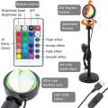 Remote Control RGB Sunset Lamp Projector 16 Colors Changing RGB | Mobile Photography Backgrounds Accessories Lighting Kit Wallpaper. 