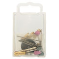 Portable Mini Electric Wood Carving Tool Set + 30Pcs Diamond Wood Carving. 