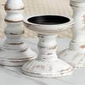 Decorative Candle Stand Wooden Table Candle Holder for Bar Dining .9x9.9x9.9cm. 