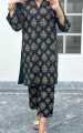 New stylish collection Leaf printed 2pc stitched dress for girls and women.. 