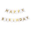 Happy Birthday Banner For Backdrop Wall Decor. 
