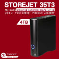 Transcend 4TB My Book Desktop External Hard Drive USB 3.1 StoreJet 35T3. 