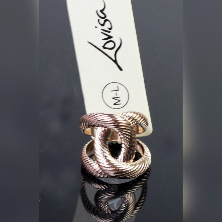 High Quality Lovisa Gold Plated Ring Fashion Jewellery