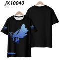 2023 Men women Tops Honkai Impact 3 Aponia Style 3D Printing T-shirt Summer Round Neck Short Sleeve Popular Game t shi. 