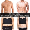SHENGMI Muscle Stimulator,Ems Abs Trainer,Home Gym Belt,Abs Stimulator Workout Equipment For Men & Women. 