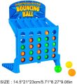Connect 4 Shots Game, Classic Board Games, Bouncing Linking Shots Ball Game, Educational Interactive Multiplayer Toys for Kids Children. 
