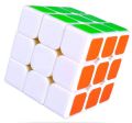 Good Quality Rubiks Cube 3x3, White, Stickered Cube, Puzzle Cube, Fast Speed Magic Cube Stickerless 3x3x3, Educational Puzzle Toys. 