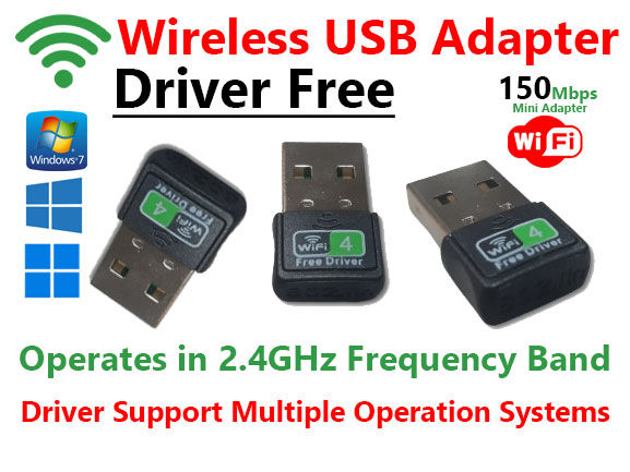 USB Wifi Wireless Adapter Mini Dongle For Windows 802.11n Computer Network Card Receiver  | Wireless Adapter for pc | Wireless Adapter for all Windows | wifi adapter for laptop | Wifi adapter | mini usb wifi adapter | Driver Free