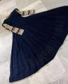 Stylish Embroidered Chiffon Maxi Full Flair (Only Maxi) Chiffon Maxi Dresses For Women. 