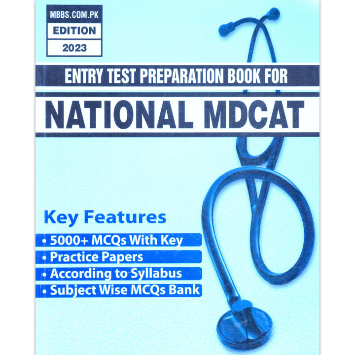 Entry Test Preparation Book for National MDCAT Edition 2023