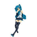 Hatsune Miku Animation Hand run Racing Blue Suit Butterfly anime Gift for Beautiful Girls Desktop Chassis Model Ornaments. 