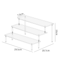 1 PCS Acrylic Display Risers Perfume Stand Organizer Display Stand For Stands For Food, Tabletop Use. 