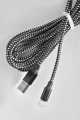 iPhone Data Cable 3m, Premium Nylon Double Layer, USB to Lightning, Durable Charging and Data Transfer. 