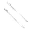 5Pcs Copper Chain Clad Iron Tail Lobster Chain for DIY Necklace Bracelet Jewelry Craft Making. 
