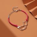 Creative Bracelet for Women Stainless Steel Doctor Stethoscope Pendant Shape Adjustable Wrist Strap for Girl Trendy Jewelry Gift. 