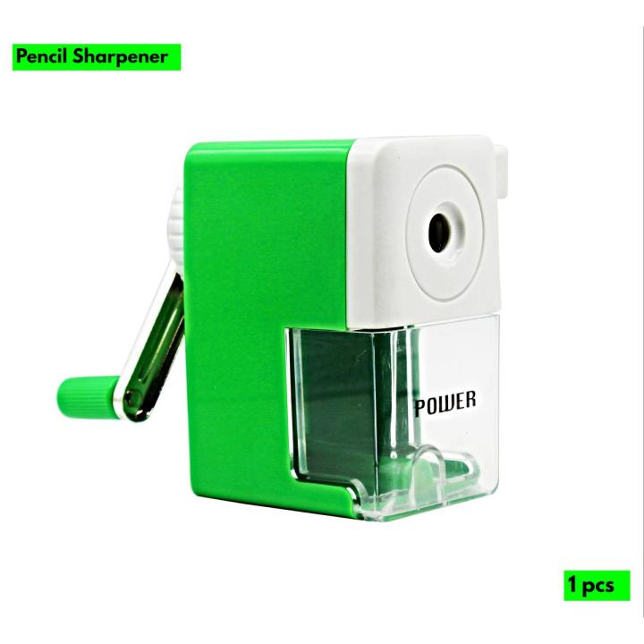 Power Rotary Pencil Sharpener Machine Long Lasting Metal Blade Office , School Supply Stationery