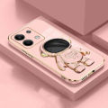 Luxury Astronaut Soft Phone Case For Xiaomi Redmi Note 13 13ProPlus 13C 12S 12C 1S 10A 10C 9S POCO X6 M6Pro Stand Silicone Cover. 