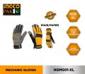 Ingco Mechanic gloves XL. 