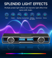 Edifier QS30 Multimedia Soundbar with Dynamic Lighting, Bluetooth V5.4, Enhanced Bass, Integrated Mic, Multiple Sound Effects via APP, USB Powered Speaker for Desktop/PC/Laptop/Tablets - Black | Edifier Sound bar |. 