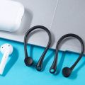 1Pair Protection Airpods Earhook Silicone Bluetooth Wireless Earphone Holder Earbuds Ear Hook for Apple Anti-lost Air Pods Accessories. 