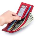 RFID Men's Wallet Ultra Thin Man Carbon Fiber Wallets Microfiber Slim Bank Credit Card Holder For Male Short Purse. 