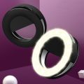 6500k Portable Fill Light Selfie Ring Flash Fill Light Lamp Camera For Bq Aquaris X5 X5 Plus U Plus U U Lite X Bq-5500l Advance. 