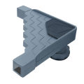 Fridge Stand - Chowki - Washing Machine Stand - Refrigerator Stand - Height Adjustable. 