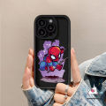 For Realme C51 C25Y 5i 7i C53 C21Y C35 6i 5 5s C11 C55 C17 C25 C15 C20A C20 C33 C12 C21 C30 C31 Narzo N53 50A 20 Cartoon Marvel Spider-Man Iron Man Fashion Brand Case. 