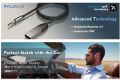PALOVUE LinkFlow Qualcomm CSR aptX Low Latency Bluetooth 5.0 Audio Receiver Adapter Wireless Car Kit Music Streaming & HandsFree Calling for Car / Home Stereo Speakers 3.5mm Aux Jack  No Charging Needed Direct USB Powered. 