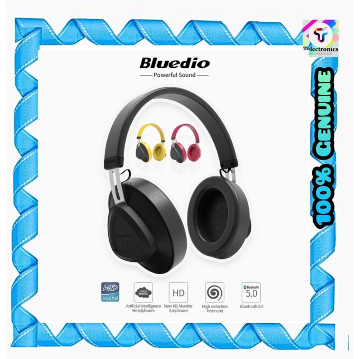 Bluedio TM Monitor/TMonitor/T Monitor Bluetooth 5.0 On-Ear Headphones Built-in Mic