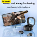 Baseus WM02 Wireless Earphones TWS Bluetooth 5.3 Headphones, Mini and compact Comfortable wear, 25 hours Long Battery Life. 