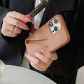 3D Lipstick Make-up Soft Silicone Phone Case for iPhone 11 12 13 14 15 Pro Max Portable Lip Gloss Holder Ins Hot Cover Shell. 